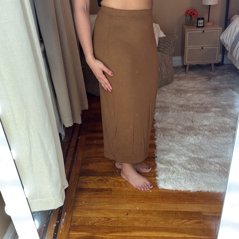 Brown Maxi Skirt, size M